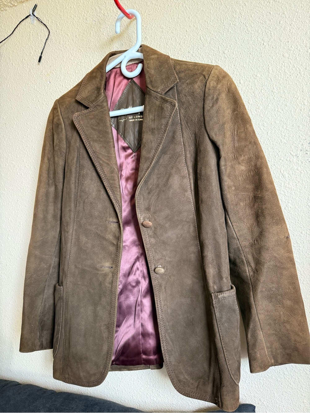 Vintage Suede Blazer